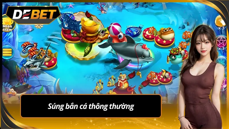 Điểm qua tất cả những vũ khí săn cá được debet cung cấp