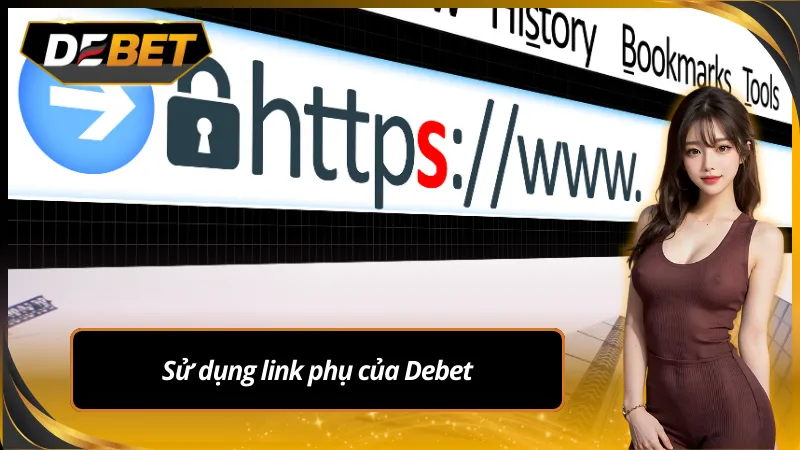 Sử dụng link phụ khi debet bị chặn