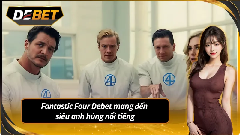 Trò chơi slot Fantastic Four Debet lấy cảm hứng từ siêu anh hùng