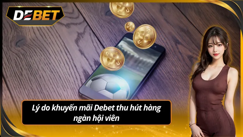 Khuyến mãi Debet nâng cao trải nghiệm cá cược trực tuyến