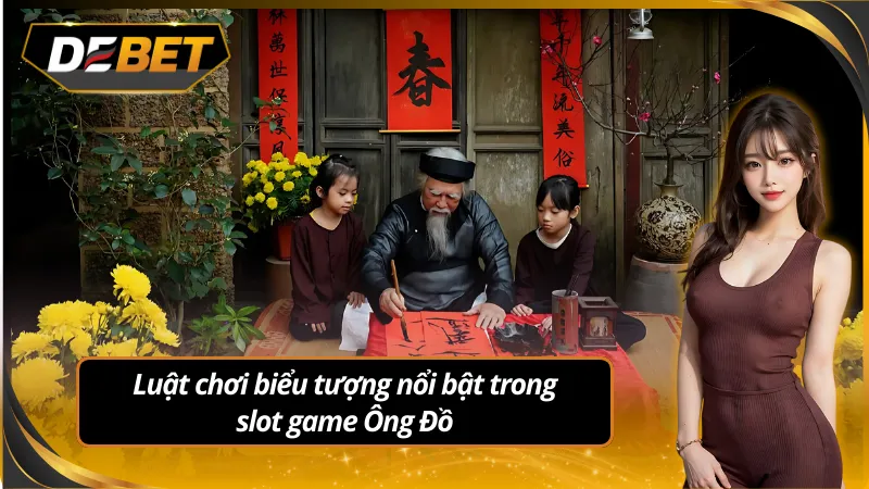 Các biểu tượng chữ Nôm mực tàu nổi bật trên guồng quay