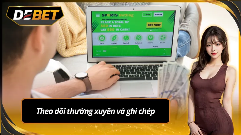 Thường xuyên theo dõi và ghi chép các trận bóng đá ảo